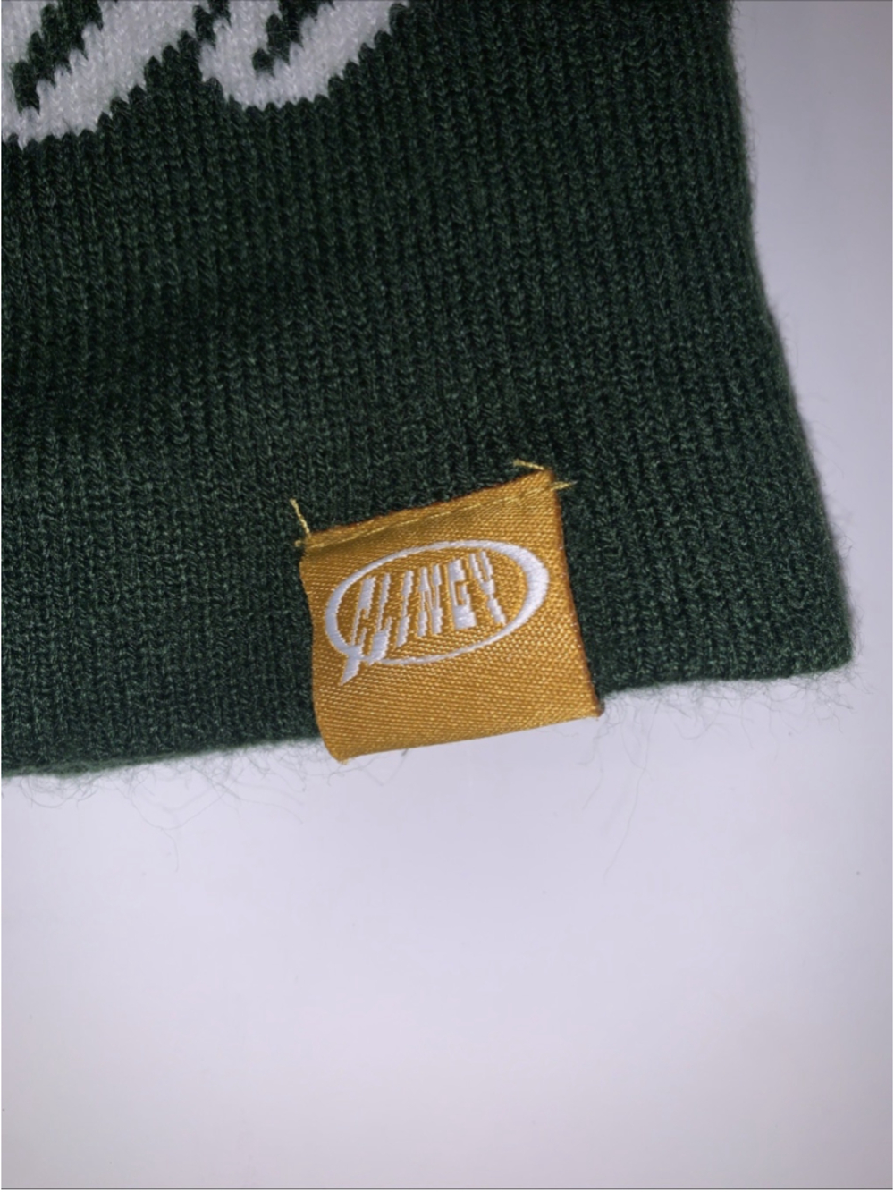 Clingy Beanie Green Lightweight OS Skateboard Homeboy Chill Player Hanging Out - Picture 2 of 8